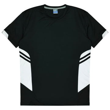 Tasman Mens Tee - Black/White