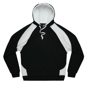 Huxley Mens Hoodie - Black/White/Ashe