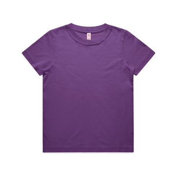 Youth Staple Tee - Purple