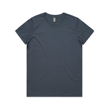 Maple Tee - Petrol Blue