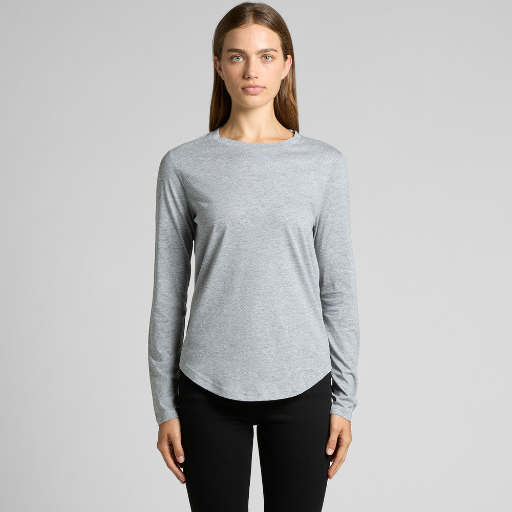 Womens Curve Long Sleeve Tee