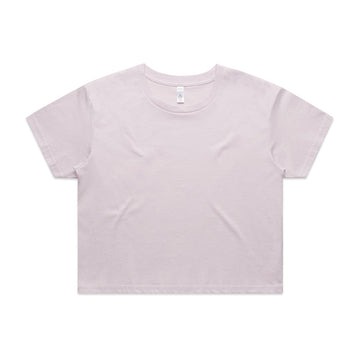 Womens Crop Tee Orchid