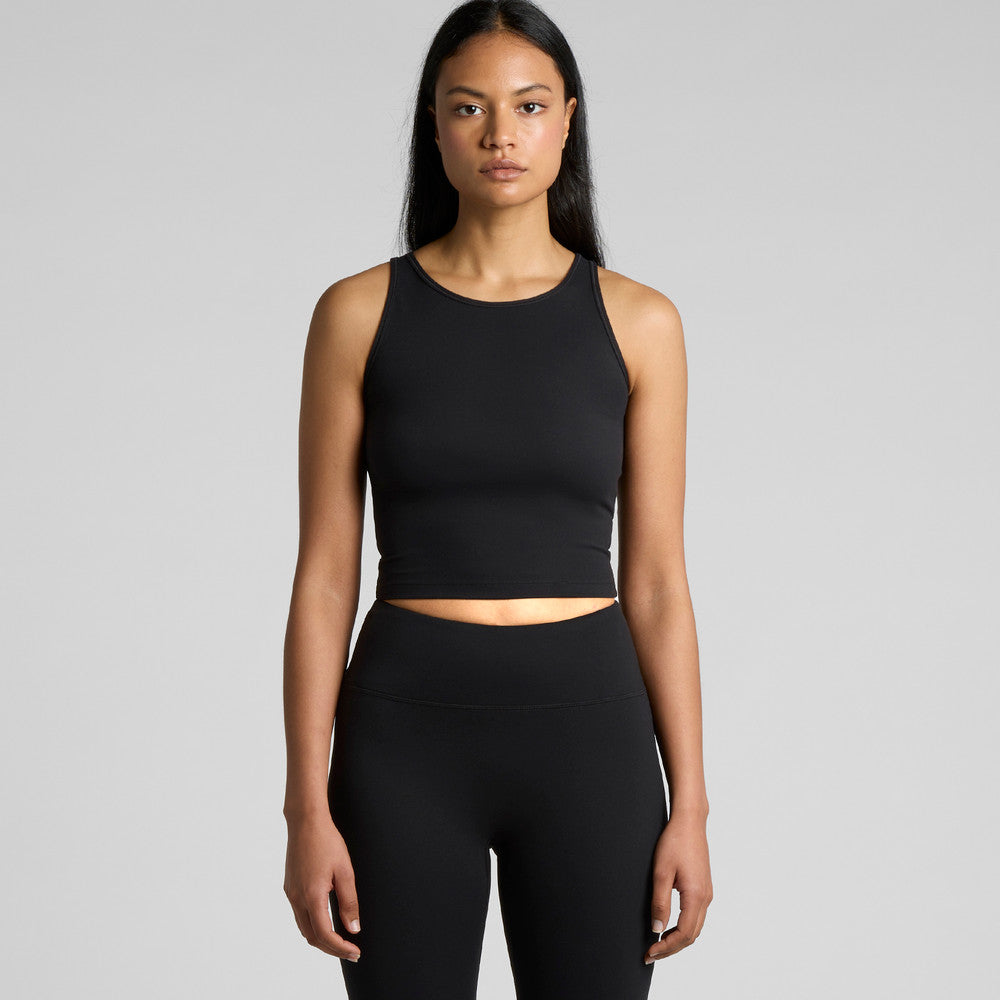 Womens Active Crop Tank