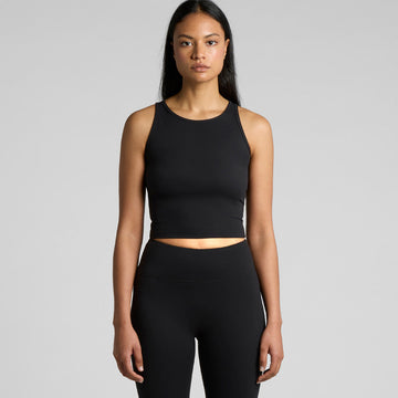 Womens Active Crop Tank
