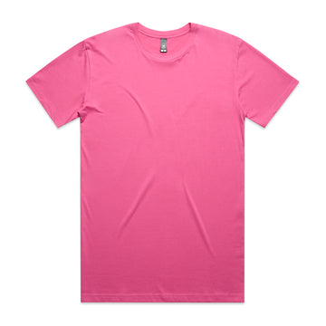 Mens Staple Tee - Charity Pink