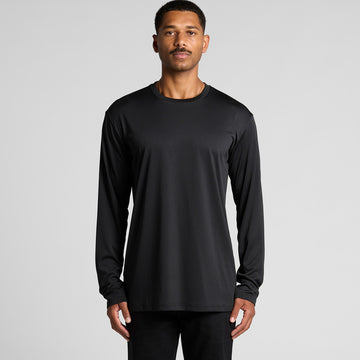 Mens Staple Active Long Sleeve Tee