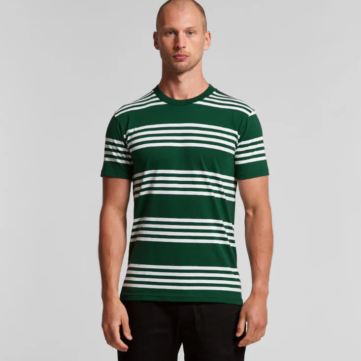 Mens Classic Quad Stripe Tee