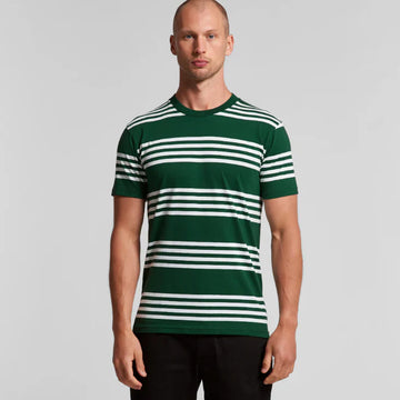 Mens Classic Quad Stripe Tee