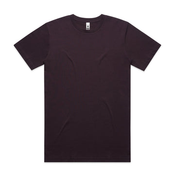 Block Tee - Plum