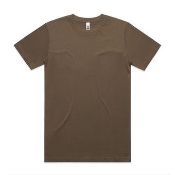 Block Tee - Walnut