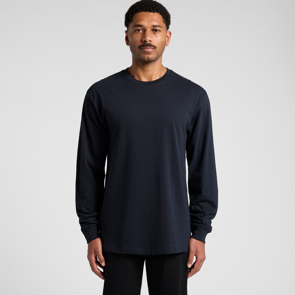 Mens Block Long Sleeve Tee