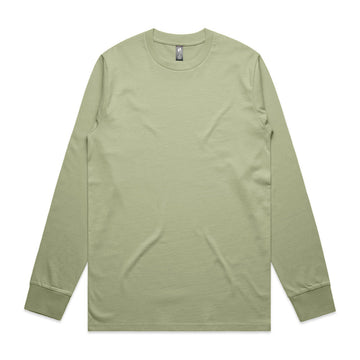 Mens Classic Long Sleeve Tee - Pistachio
