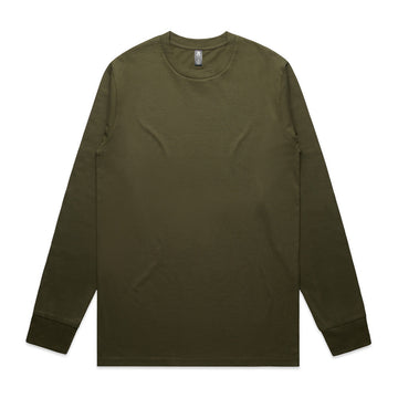 Mens Classic Long Sleeve Tee - Army