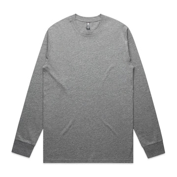 Mens Classic Long Sleeve Tee - Grey marle