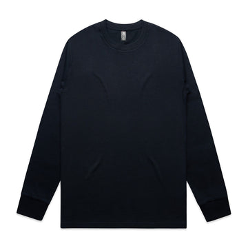 Mens Classic Long Sleeve Tee - Navy