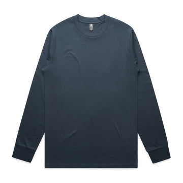 Mens Classic Long Sleeve Tee - Petrol Blue