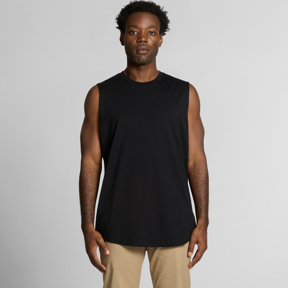 Mens Staple Curve Tank