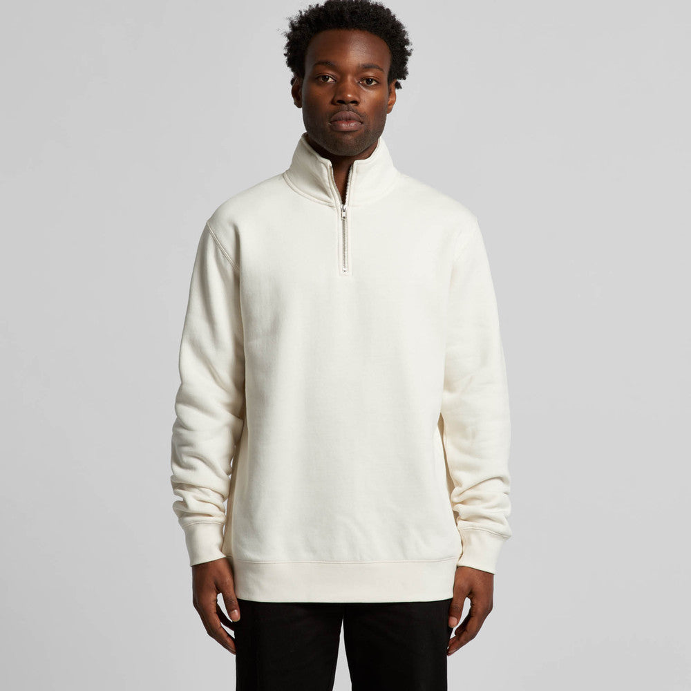Mens Stencil Half Zip Crew