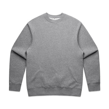 Mens Relax Crew - Grey Marle