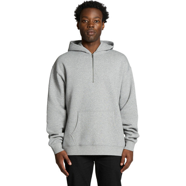 Mens Relax Half Zip Hood