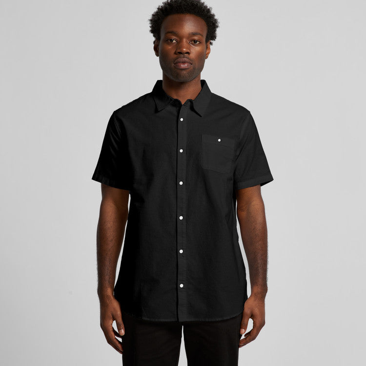 Mens Oxford Short Sleeve Shirt
