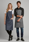 Urban Bib Apron ||SRC=https://cdn.fashionbizapps.nz/honeybee/images/BA55_Talent_Slate_01.jpg