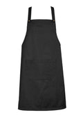 Urban Bib Apron - Black ||SRC=https://cdn.fashionbizapps.nz/honeybee/images/BA55_bProduct_Black_01_phNfzz6.jpg