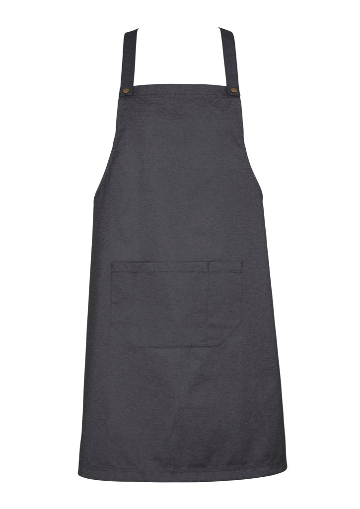 Urban Bib Apron - Slate ||SRC=https://cdn.fashionbizapps.nz/honeybee/images/BA55_bProduct_Slate_01_XqpcDwy.jpg