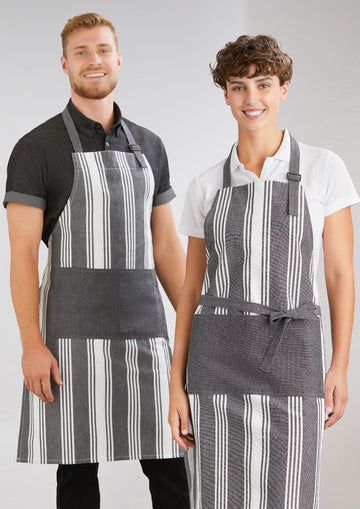 Salt Apron ||SRC=https://cdn.fashionbizapps.nz/honeybee/images/BA75_Talent_Charcoal_White_01.jpg