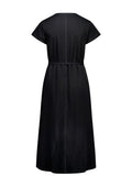 Womens Grace T-Shirt Midi Dress - Black ||SRC=https://cdn.fashionbizapps.nz/honeybee/images/BBS2605L_Product_Black_02.jpg