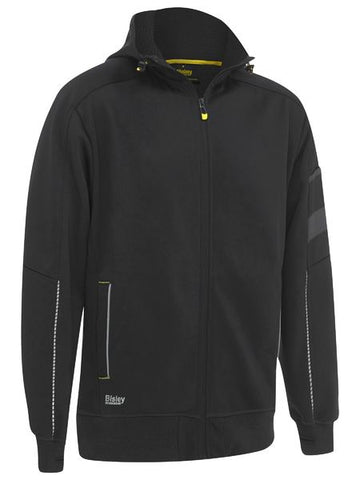 Work Fleece Zip Hoodie with Sherpa Lining