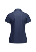 Womens Venture Short Sleeve Polo - Denim Blue ||SRC=https://cdn.fashionbizapps.nz/honeybee/images/BP2616LS_Product_DenimBlue_02_Z4BCUql.jpg