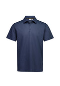 Mens Venture Short Sleeve Polo - Denim Blue ||SRC=https://cdn.fashionbizapps.nz/honeybee/images/BP2616MS_Product_DenimBlue_01_X1935I4.jpg
