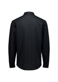 Mens Venture Long Sleeve Shirt - Black ||SRC=https://cdn.fashionbizapps.nz/honeybee/images/BS2619ML_Product_Black_02.jpg