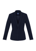 Womens Bianca Jacket - Navy ||SRC=https://cdn.fashionbizapps.nz/honeybee/images/BS732L_bProduct_Navy_01_YPQtWNO.jpg