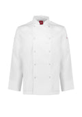 Mens Zest Long Sleeve Jacket - White ||SRC=https://cdn.fashionbizapps.nz/honeybee/images/CH232ML_bProduct_White_01_HR7zQK1.jpg