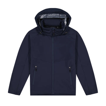 Kids Aspiring Jacket with Contrast Zip Pulls - Navy/White