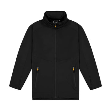 Kids Aspiring Jacket with Contrast Zip Pulls - Black/Gold