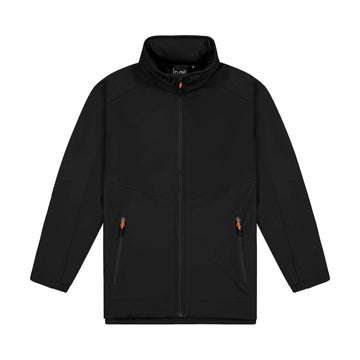 Kids Aspiring Jacket with Contrast Zip Pulls - Navy/Orange