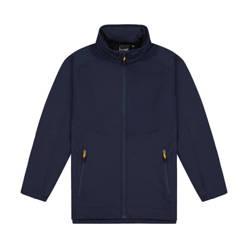 Kids Aspiring Jacket with Contrast Zip Pulls - Navy/Gold