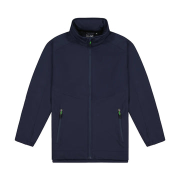 Kids Aspiring Jacket with Contrast Zip Pulls - Navy/Kelly