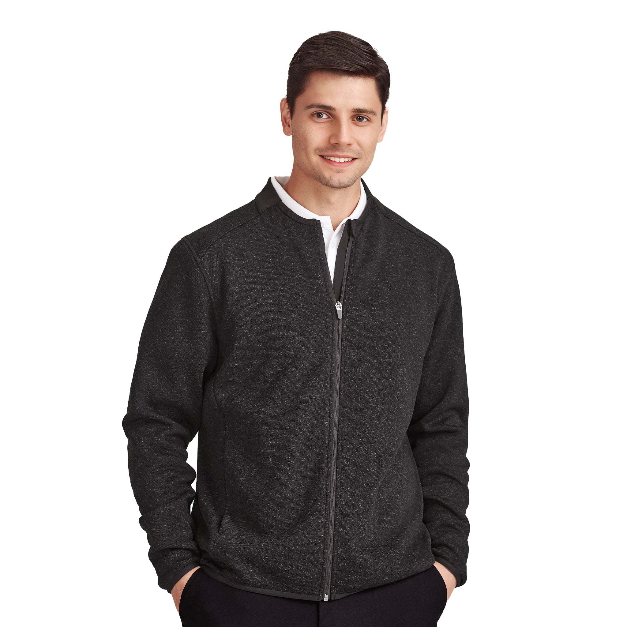 Mens Nova Zip Front Jumper