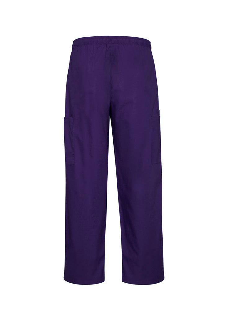 Unisex Classic  Scrub Pant - Purple ||SRC=https://cdn.fashionbizapps.nz/honeybee/images/H10610_bProduct_Purple_02_w10YecW.jpg