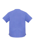 Unisex Classic Scrub Top - Mid Blue ||SRC=https://cdn.fashionbizapps.nz/honeybee/images/H10612_bProduct_MidBlue_02_EQ95F0D.jpg