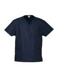 Unisex Classic Scrub Top - Navy ||SRC=https://cdn.fashionbizapps.nz/honeybee/images/H10612_bProduct_Navy_01_jFsCyEf.jpg