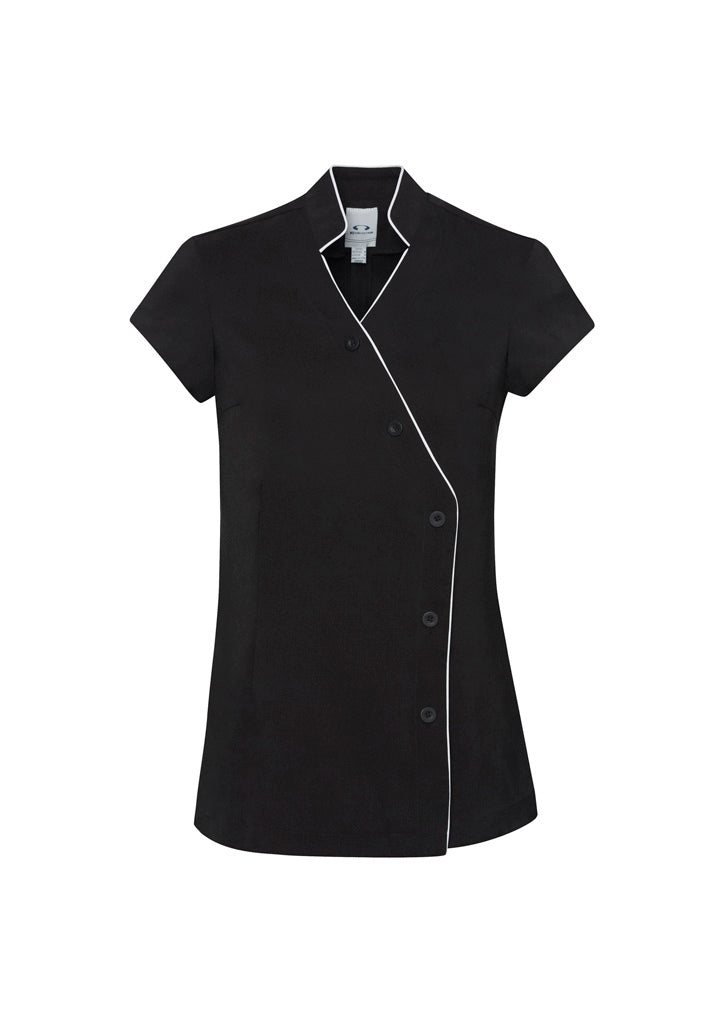 Womens Zen Tunic - Black/White ||SRC=https://cdn.fashionbizapps.nz/honeybee/images/H134LS_bProduct_Black_White_01_pFI8rqA.jpg