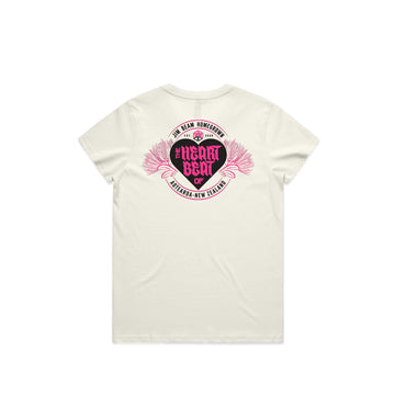 Elaborate Womens Maple Tee - CREAM