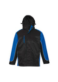 Unisex Nitro Jacket - Black/Royal/White ||SRC=https://cdn.fashionbizapps.nz/honeybee/images/J10110_bProduct_Black_Royal_White_01_W4KIUbG.jpg
