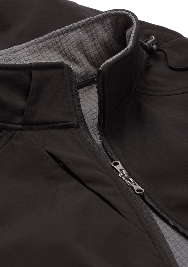 Mens Summit Jacket ||SRC=https://cdn.fashionbizapps.nz/honeybee/images/J10910_Talent_Black_Graphite_02.jpg