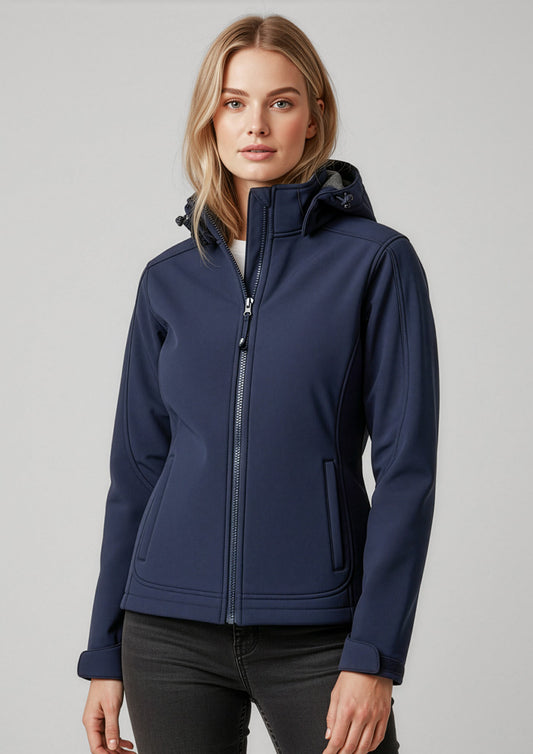 Womens Summit Jacket ||SRC=https://cdn.fashionbizapps.nz/honeybee/images/J10920_Talent_Navy_Graphite_01.jpg